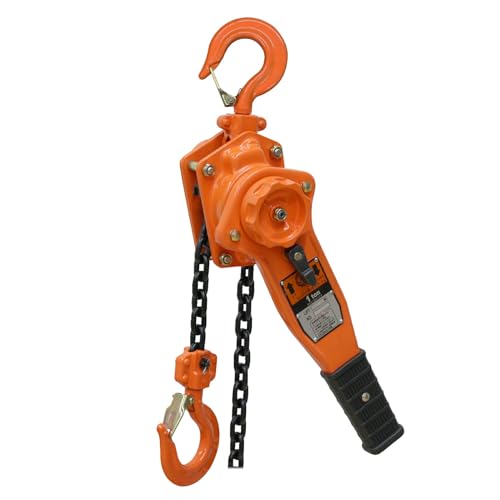 チェーンホイスト　1トン Amazon.co.jp: レバーホイスト1000kg 1.0ton 1t チェーン1.5m